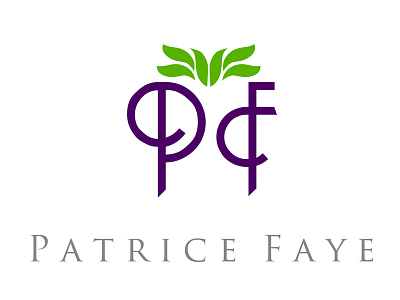 Patrice Faye Logo logo design patrice faye writer