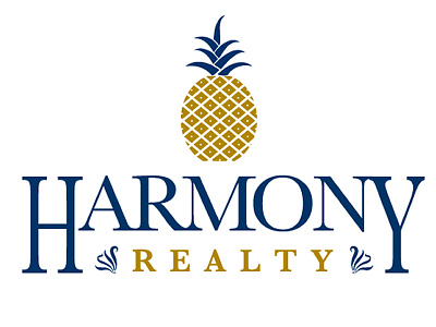Harmony Realty Logo Design blake andujar logo design harmony realty real estate