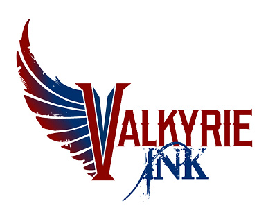 Valkyrie Ink Logo Design