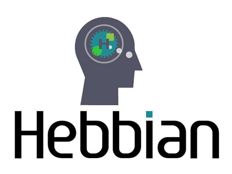 Hebbian Software Company Logo Design By Blake Andujar On Dribbble