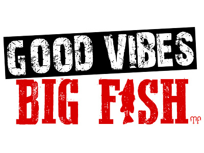 Good Vibes Big Fish Marketing Logo