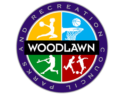 Woodlawn Parks and Recreation Council Logo logo design by blake andujar