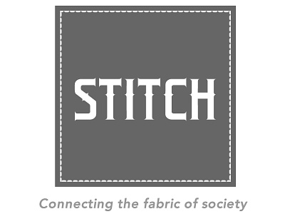 Stitch Logo Design blake andujar logo design stitch real estate