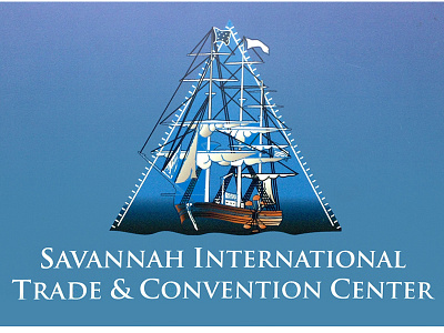 Savannah International Trade & Convention Center Logo blake logo design by blake andujar maritime conference center savannah conference center savannah georgia savtcc