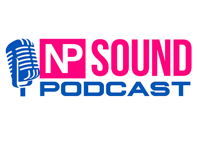 NP Sound Podcast Logo blake andujar logo design np sound podcast np sound podcast logo nurse practitioner logo