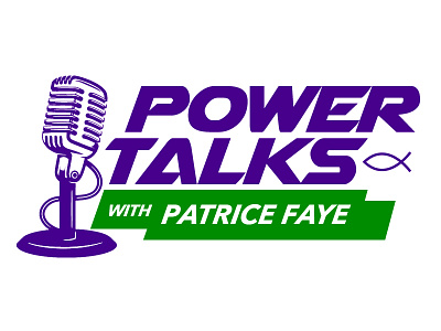 Power Talks with Patrice Faye Christian Radio Show logo christian radio christian radio show logo power talks with patrice faye