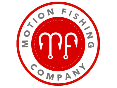 MOtion Fishing Co Logo - SUCCESSFUL BRANDING blake andujar logo design blake logos fishing tackle fishing tackle logo motion fishing company