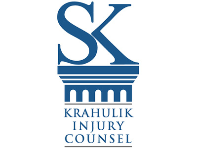 Sam Krahulik Injury Counsel logo attorney logo krahulik injury counsel logo logo by blake andujar sam krahulik