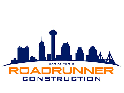 S.A. Roadrunner Construction Logo Design blake andujar logo design construction logo san antonio texas deck builders san antonio texas deck builders
