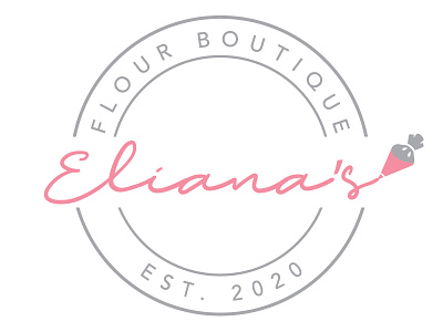 Eliana's Flour Boutique Logo Design blake andujar logo design