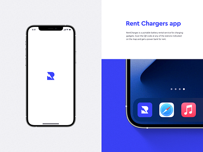 VVPROD: RentChargers animation branding design figma graphic design logo ui uiux design ux web web design