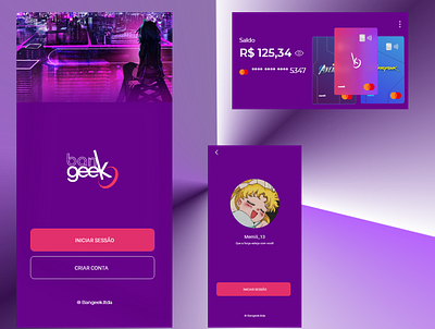 BanGeek App app design ui ux