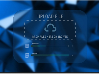 UPLOAD FILE graphic design ui ux