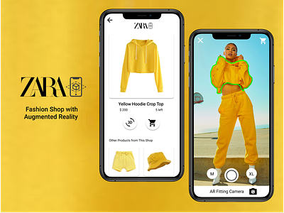 Zara - Fashion Shop Augmented Reality
