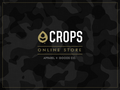 CROPS® Store Logo logo online store