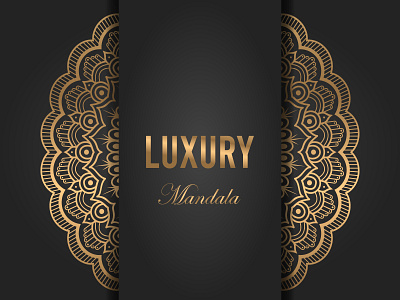 Luxury Mandala Art art art work clean design design elegant graphic design holud illustration luxury mandala mandala mandala art mandala design mandalas mehendi weeding weeding card