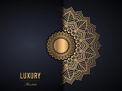 Luxury ornamental mandala background
