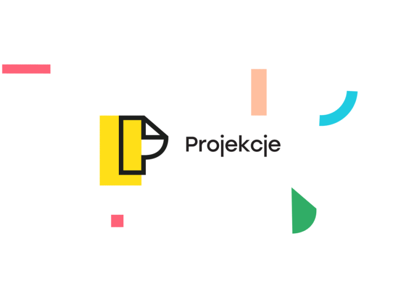 Projekcje - Motion Design animation animation 2d conference motion motion design motion graphic poland poznan projekcje shapes typo