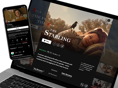 UX Design for Netflix - Bringing back User Reviews!