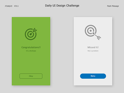 Flash Messages 011 dailyui flashmessage photoshop