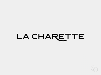 La Charette Logo branding design graphic design logo typography ui