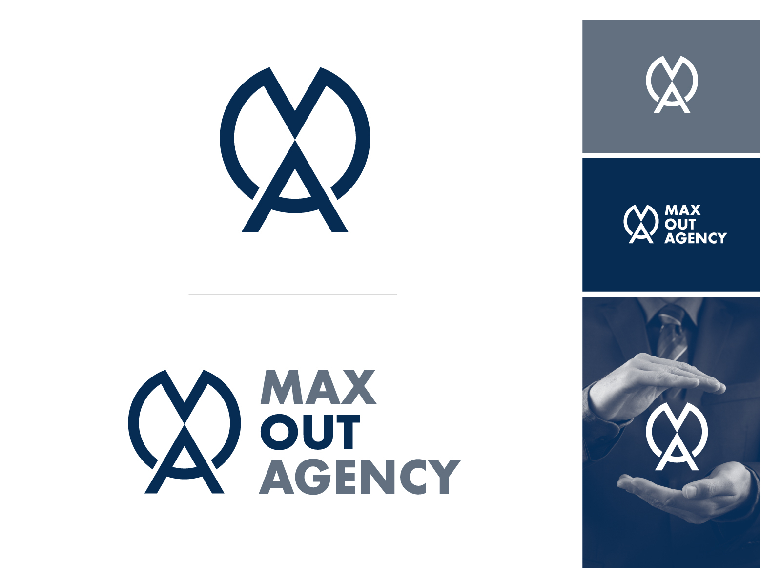 logo-design-for-max-out-agency-by-zoran-stefanovski-on-dribbble