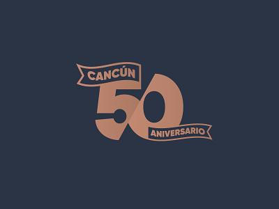 50 Years Anniversary logo design