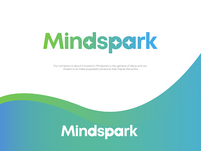Logo design for Mindspark design logo mind spark