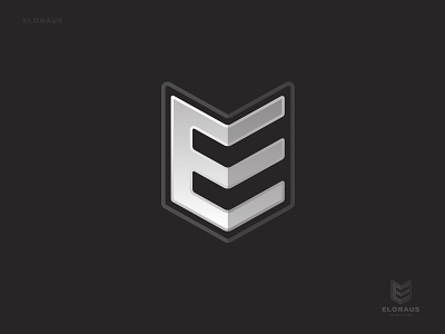 Logo design for Eloraus, gaming company branding design gaming logo monogram