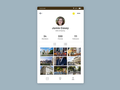 Daily UI 012 - Profile app application concept design mobile product design ui ui design ux web web design