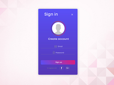 Daily UI 019 - Sign in