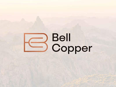 Bell Copper Logo & Branding (Logo) branding design icon logo monogram typography vector