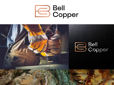 Bell Copper Logo & Branding (Logo and Imagery) branding design icon logo monogram logo typography vector