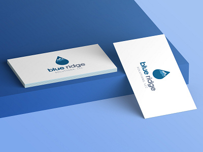 Blue Ridge Solutions, LLC Logo Mockup