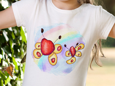 malouli.Art & kids design "butterflies"