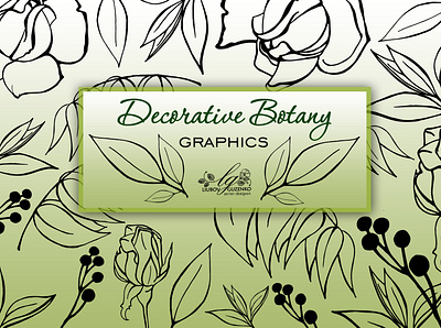 Decorative botany grapnics