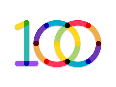100 Club 100 event logo