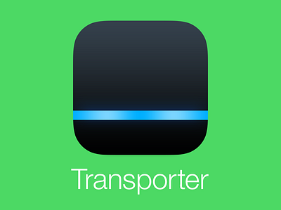 Transporter Icon app icon ios ios 7 transporter