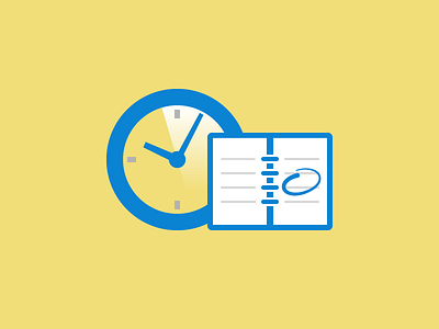 Appointment icon agenda appointment clock icon