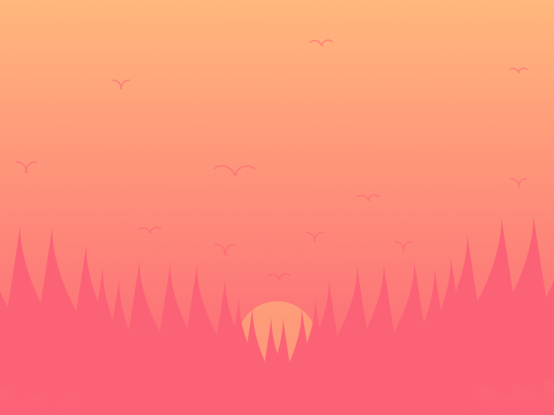 Sunset by Mofid Ansari on Dribbble