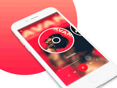 Music Player Concept app daily exploration mobile music music player ui ux