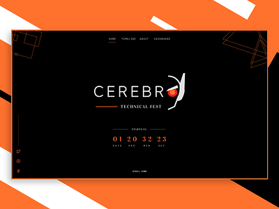 Cerebro Technical Fest Website