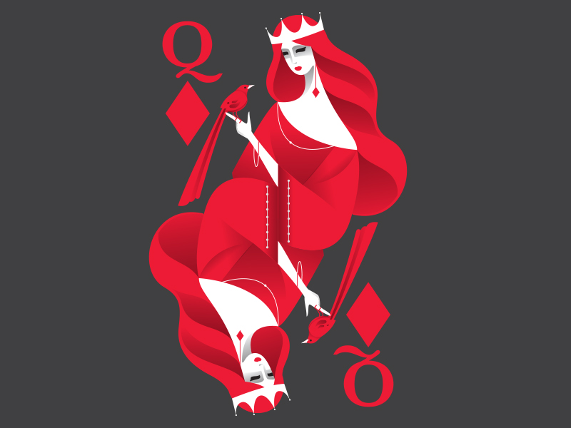 Free Free Queen Of Diamonds Svg 756 SVG PNG EPS DXF File