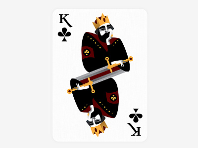 The sleeping king of clubs