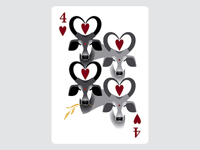 Four of hearts