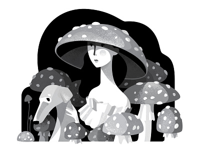 Inktober_2018 POISONOUS black white illustration inktober2018 vector vector art