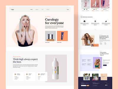 E-Commerce Landing Page