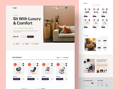 eCommerce Landing Page