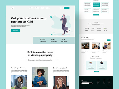 Agency Landing Page Design