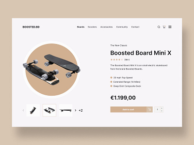 Boosted Board Website